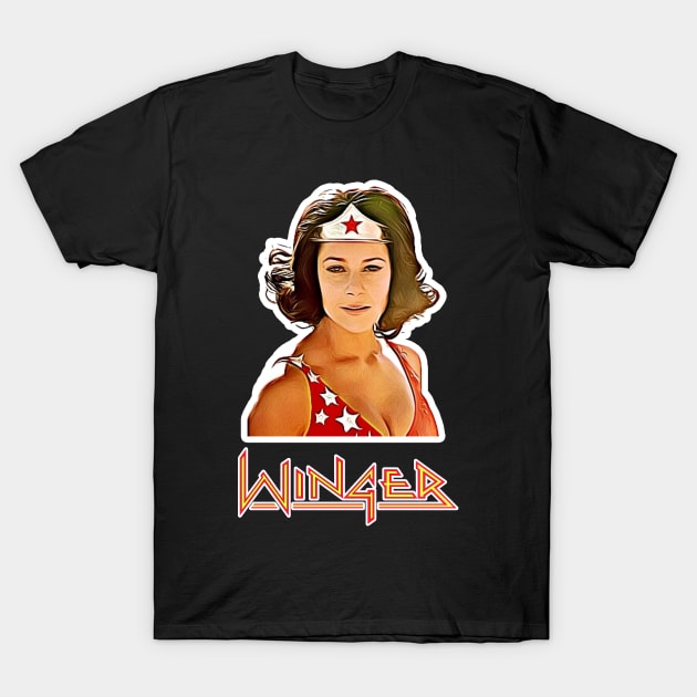 Debra Winger is a Wonder! T-Shirt by RetroZest